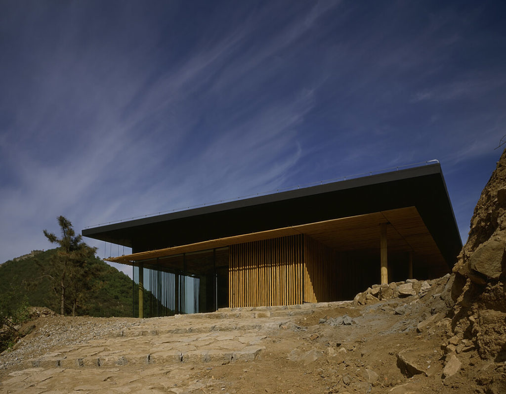 Bamboo wall house