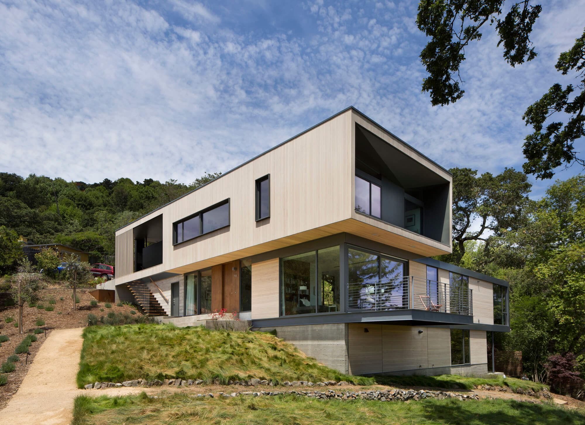 The Hillside house