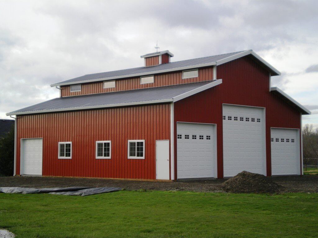 Metal barn house kit