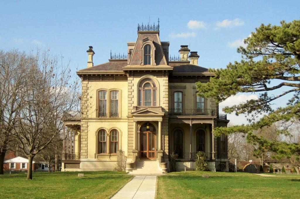 Italianate style house