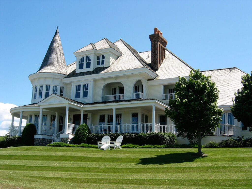 modern victorian house