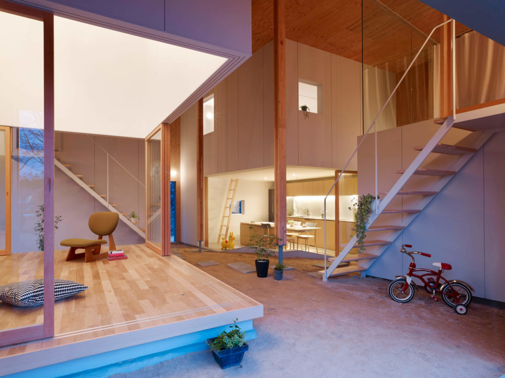 Interior Of Japanese Light Box House by Suppose interior Design Office