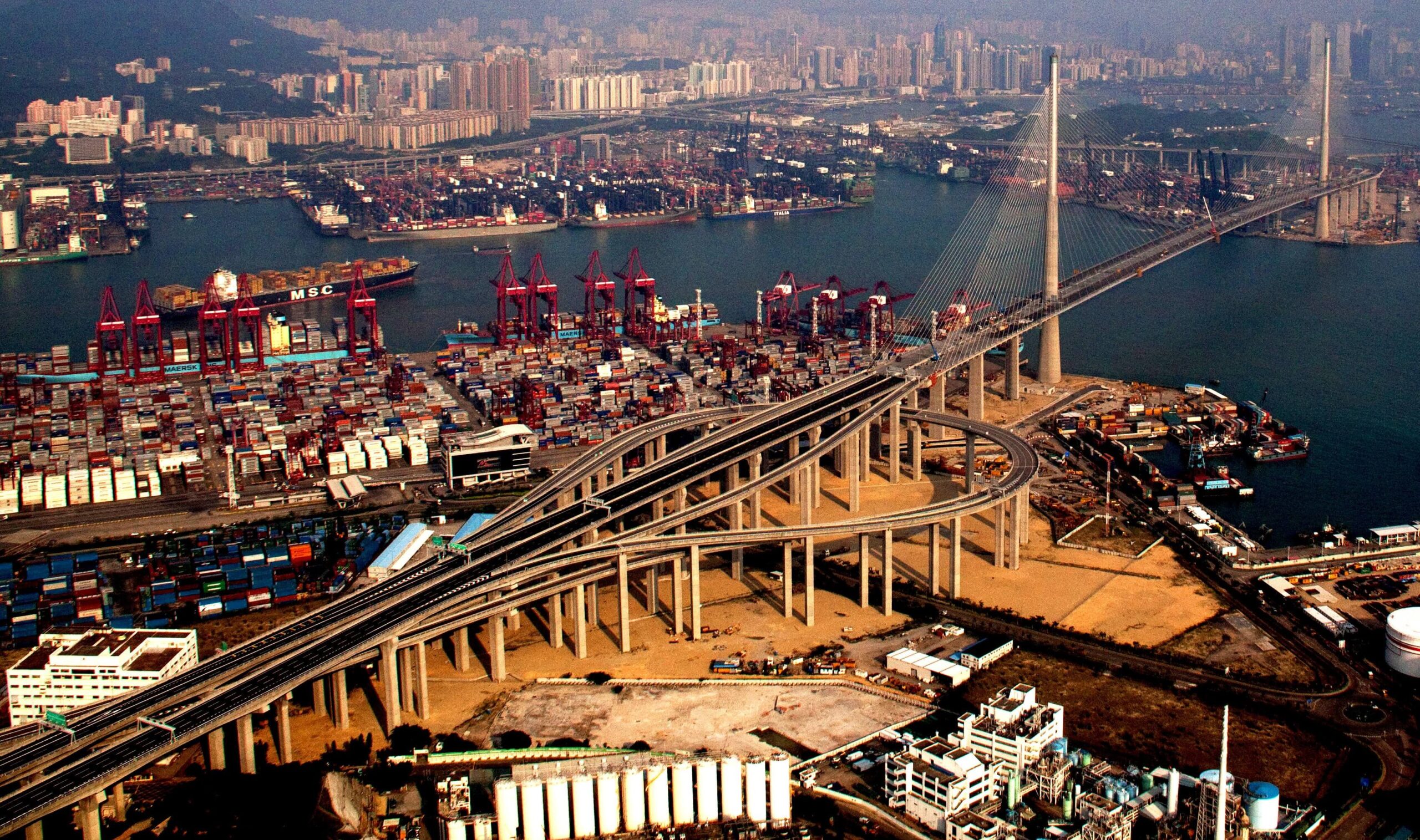 Stonecutters Bridge 