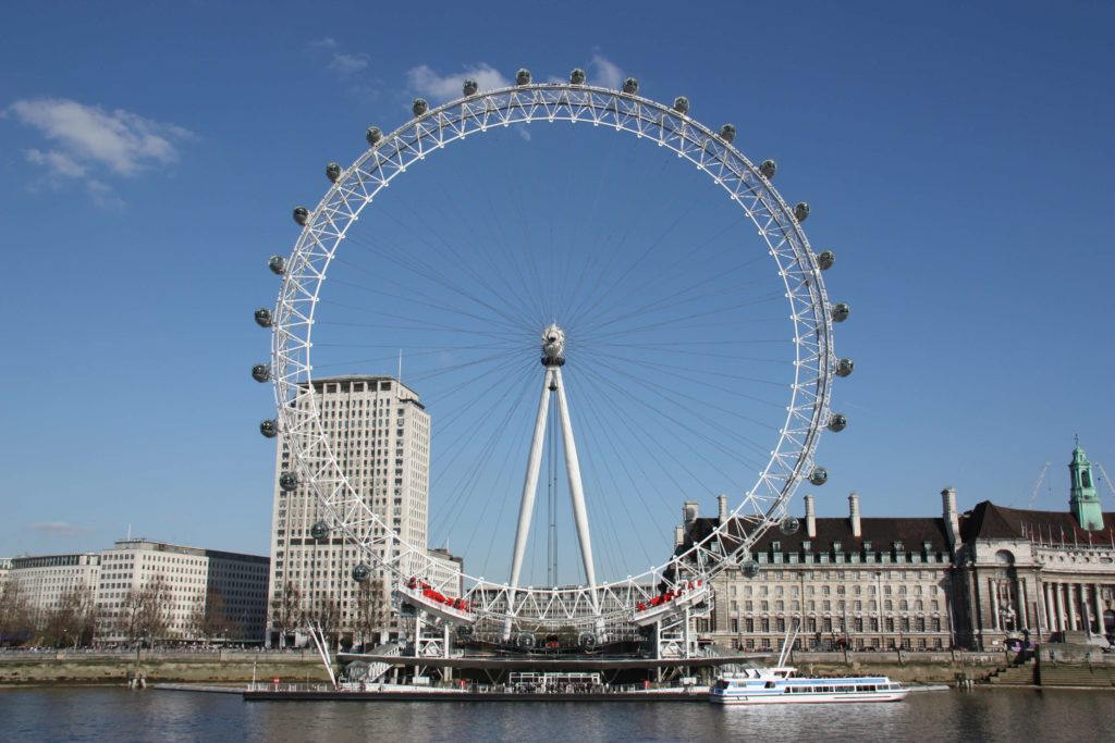 London Eye famous buildings in london