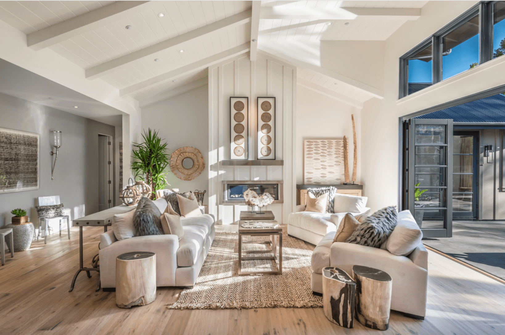 modern farmhouse hall