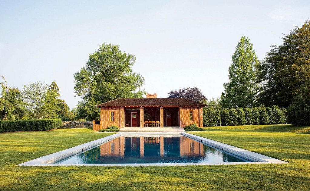 Brick Pool House