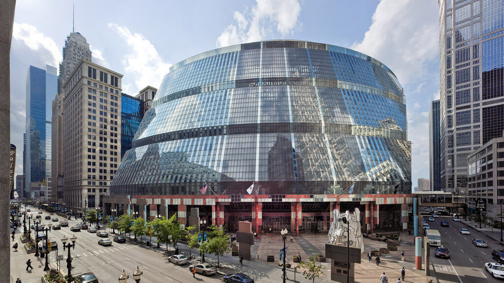 James R. Thompson Center, Chicago, USA