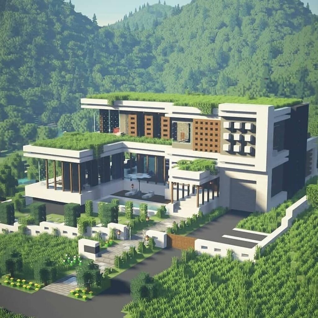 Minecraft houses design - from modern homes to classic mansions