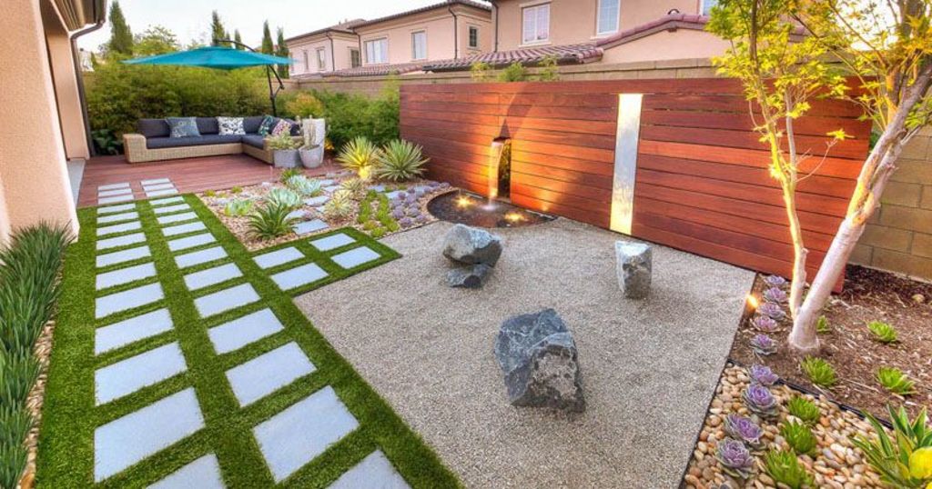 Zen elements Modern Landscape Design