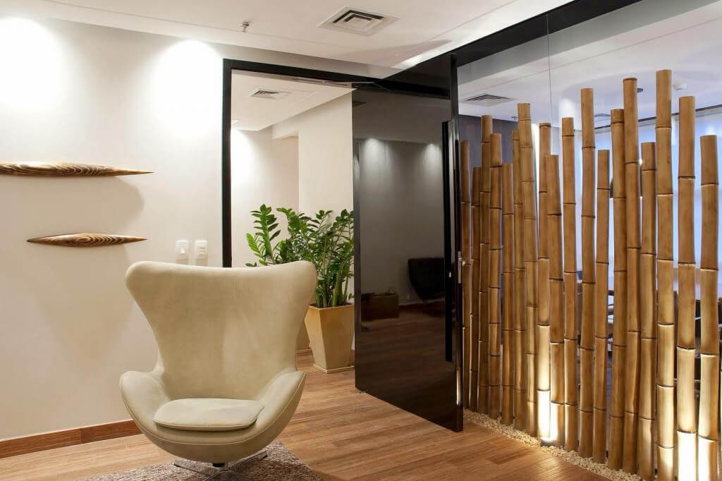 Bamboo Wall Divider