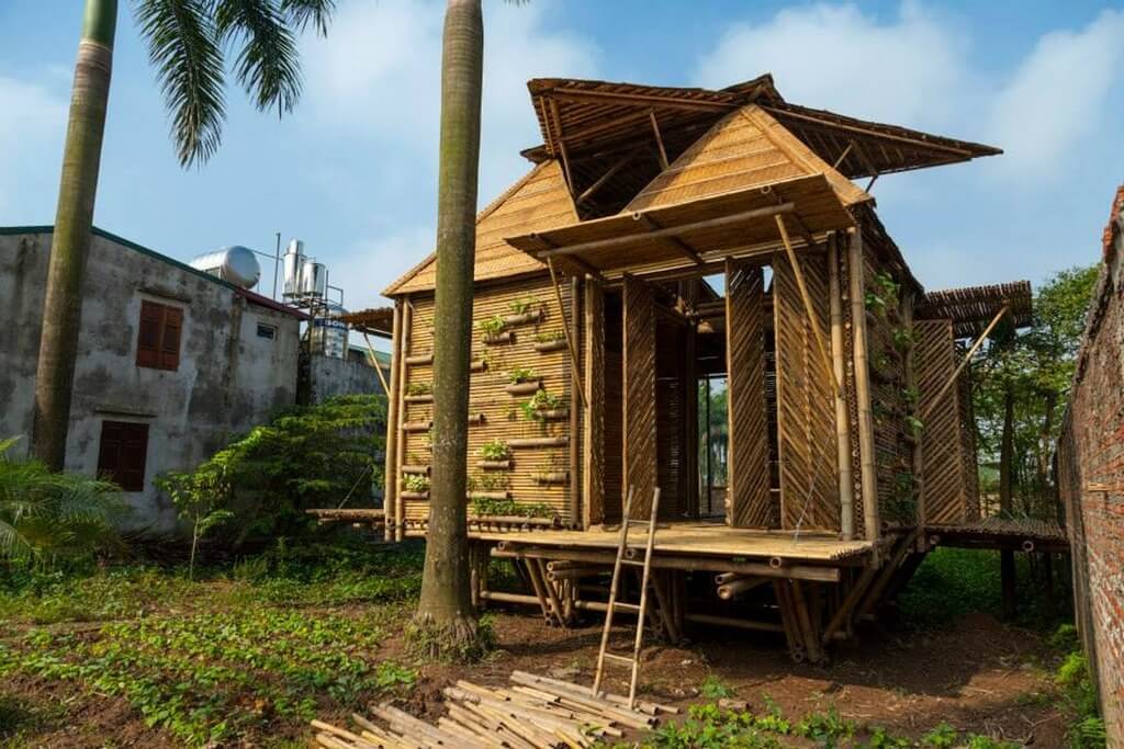 Creative Bamboo Houses Designed To Float It Floods  Decor Report