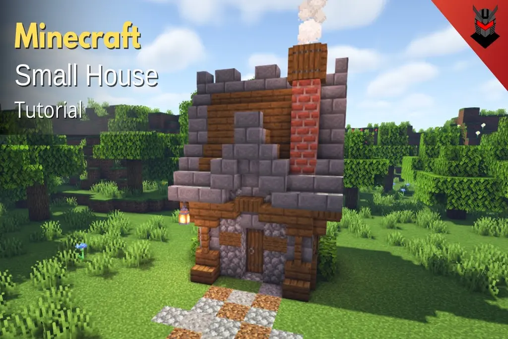 Minecraft  How to Make a Small Medieval Mansion 