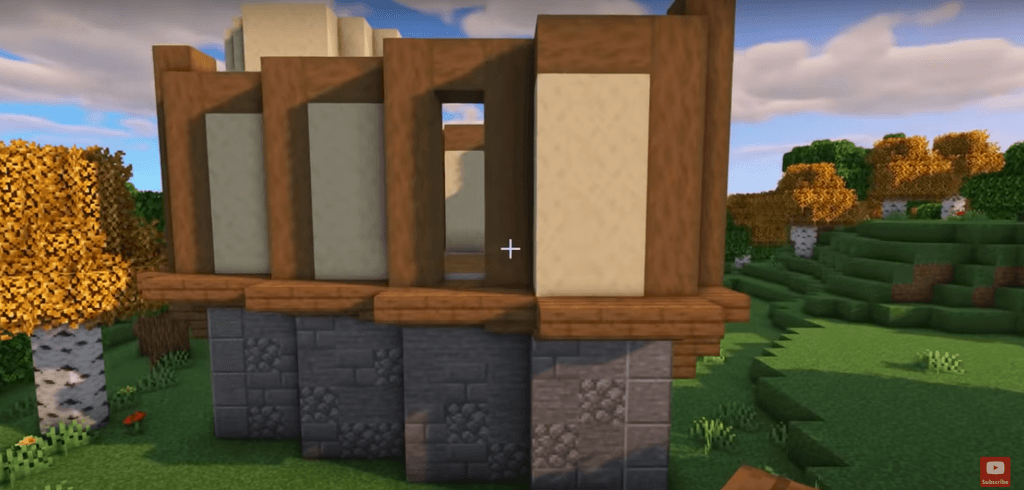 Minecraft  How to Build a Medieval Survival House 