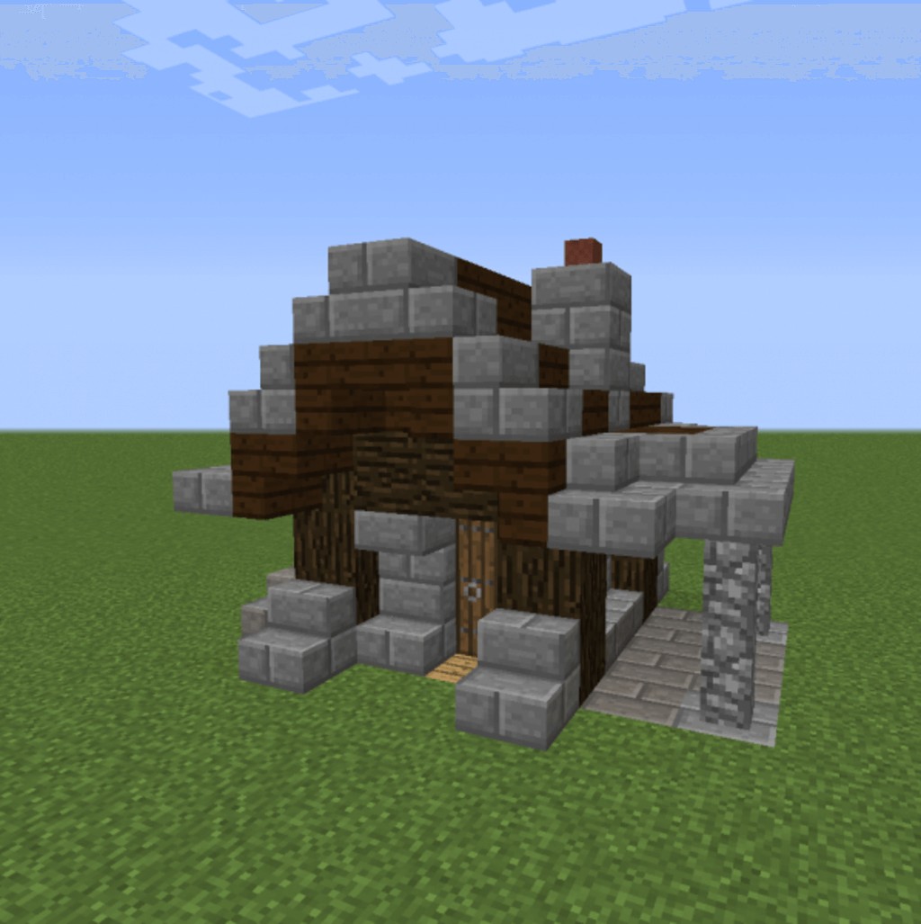 minecraft medieval house