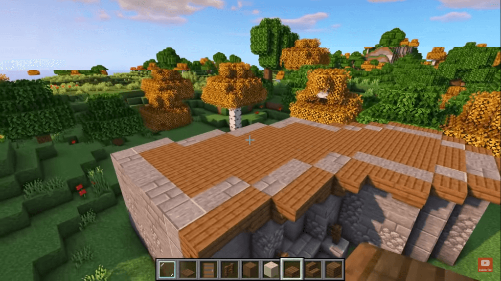 Add The Frame to Build Minecraft Medieval House