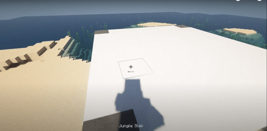 minecraft beach house