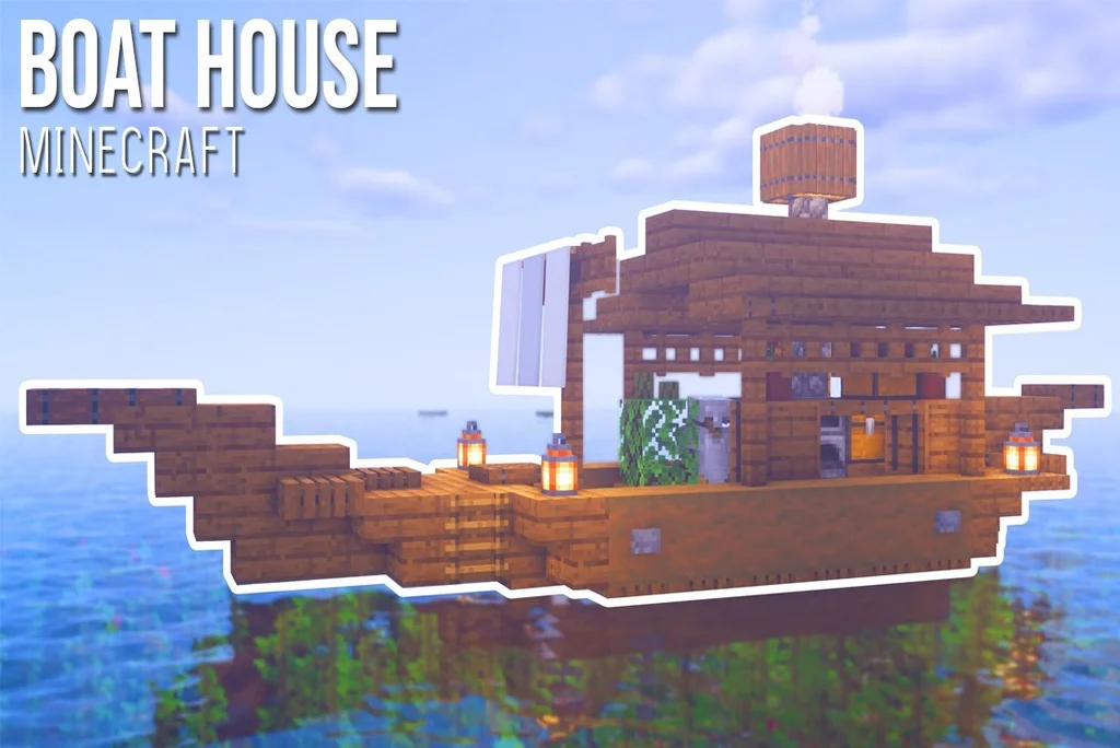 Minecraft Boat House