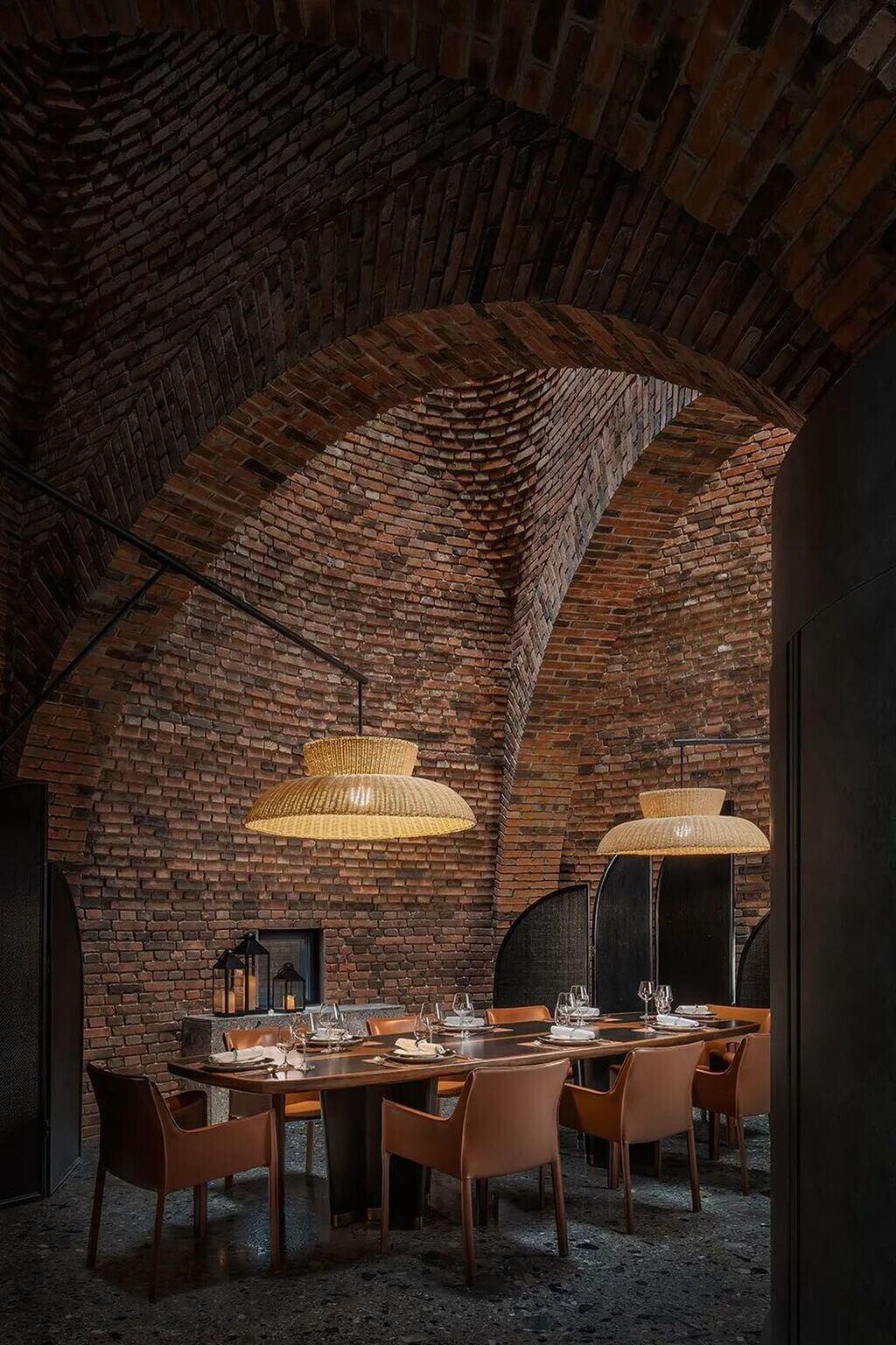 Cheng Chung Design restaurant dining room