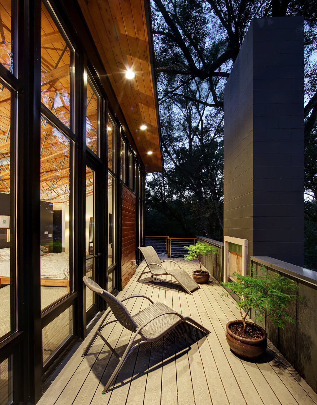 mid century modern house outdoor 