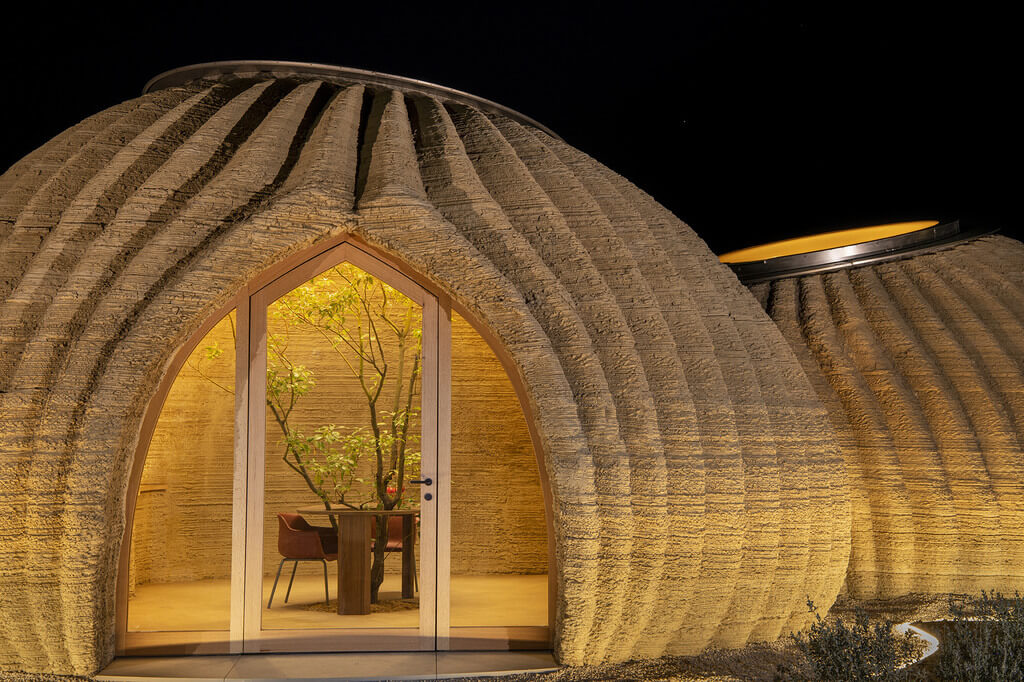 TECLA Clay 3D Printed House