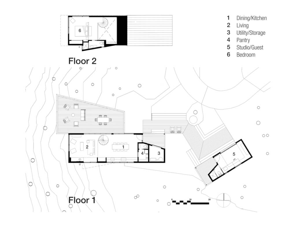 Little House Big Shed floor design 