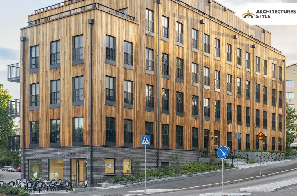 Flora Apartments: A Modern Construction By Belatchew Arkitekter in Sweden!