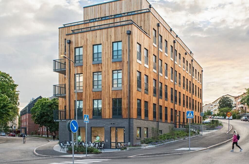 Flora Apartments: A Modern Construction By Belatchew Arkitekter in Sweden!