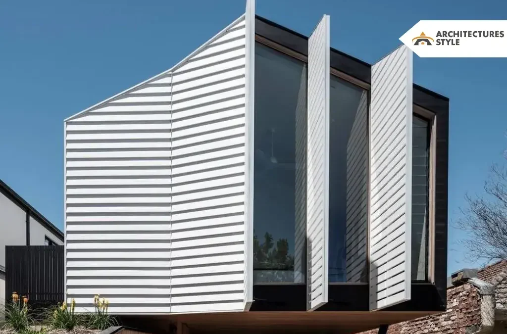 POP-UP House: A Unique Home With Operable Facade & Solar Screens!