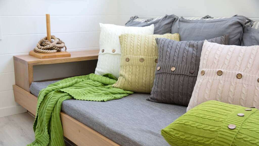 Heavy Knitted Throws and Pillows Should Be Made the Best Use Of