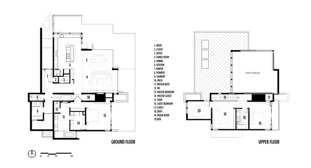 Seaview Escape House plan