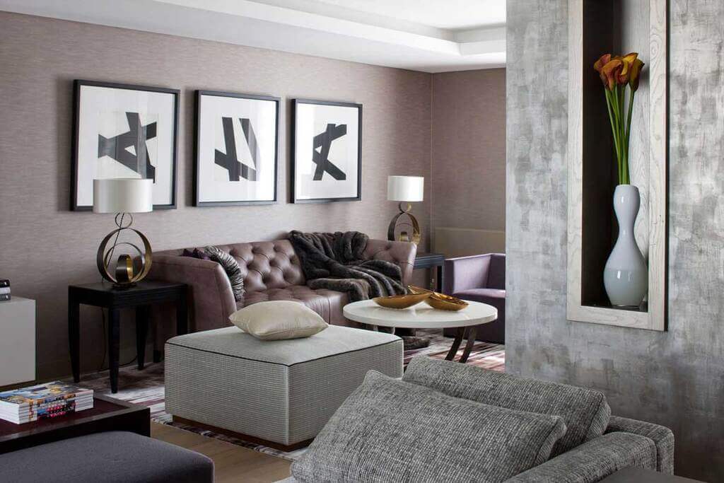 Greyish Brown Tones for a Luxurious Interior