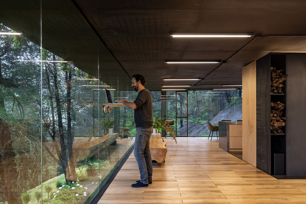 The Transparent Exteriors of Mirador House