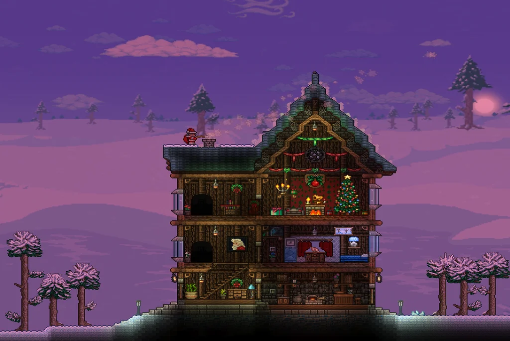 Terraria Christmas House