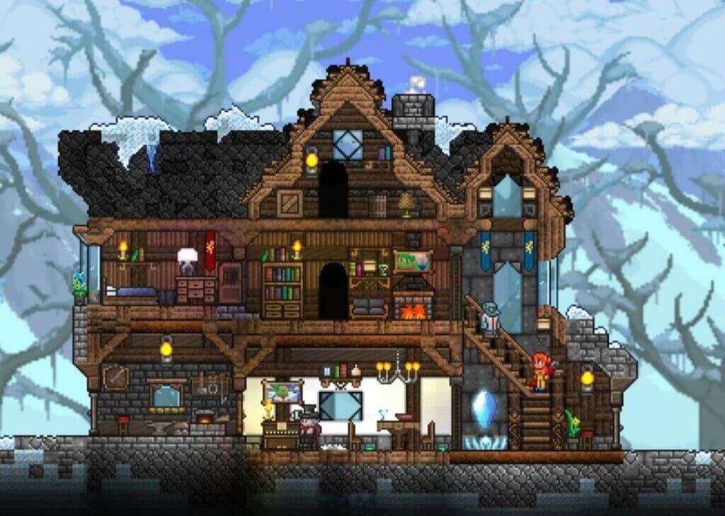 A Snowy Cabin
