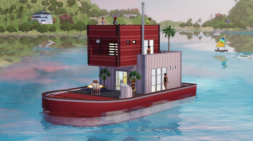 Small HouseBoat