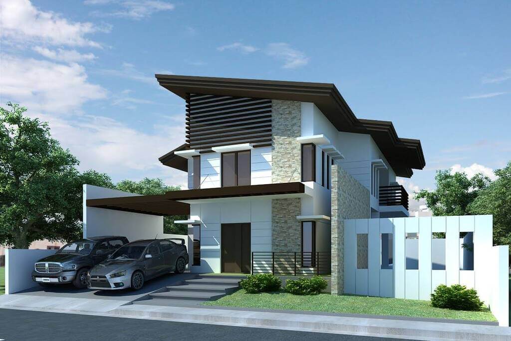 Vertical or Two-Storey House Designs