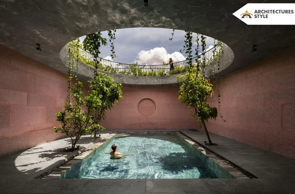 Pink House by 23o5Studio: Interaction with Nature and People
