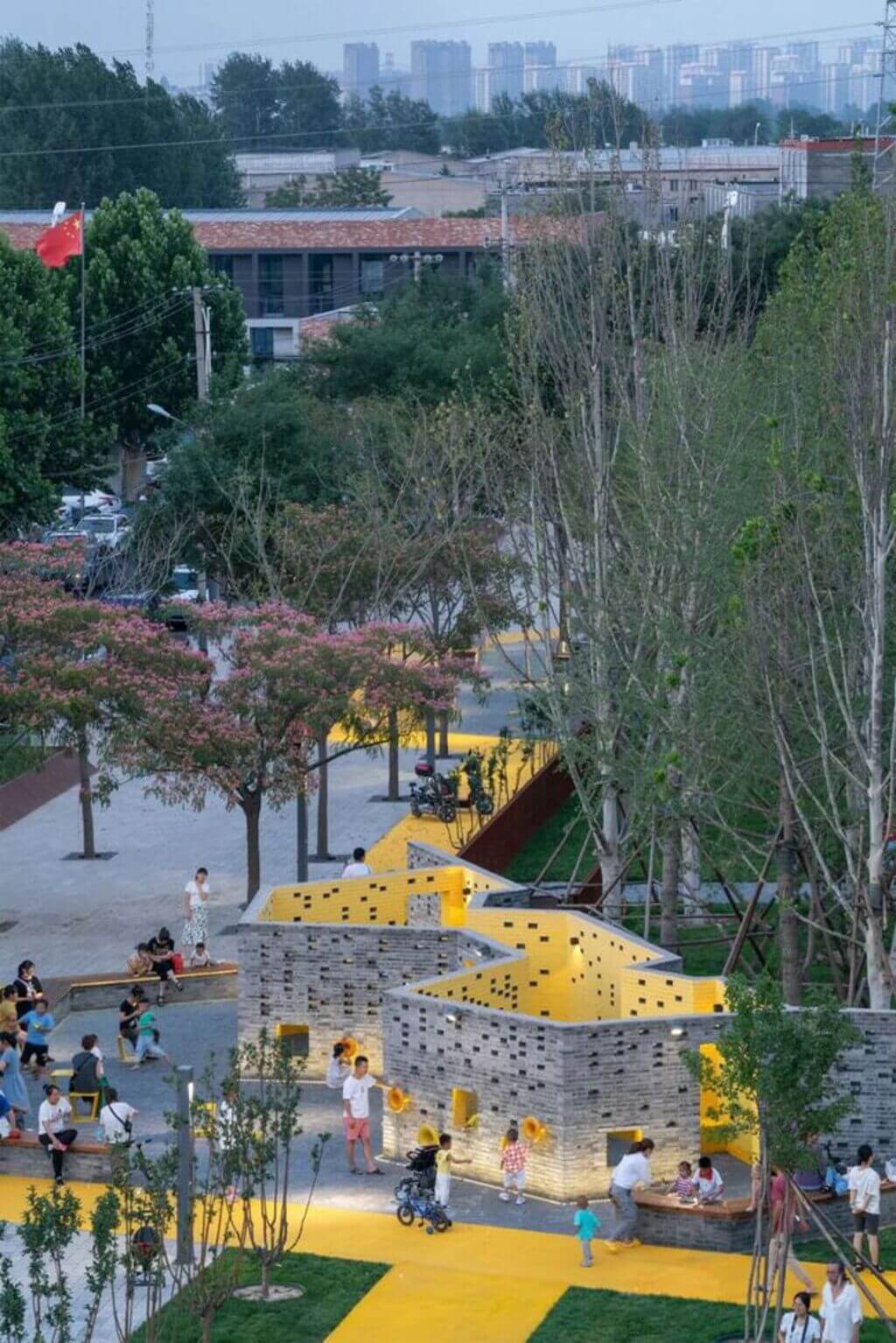 songzhuang micro community park by crossboundaries