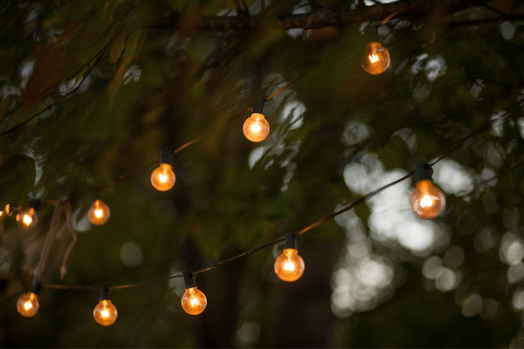 Lighting for Backyard Makeover