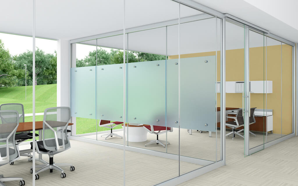 Why Glass Panel Partition Walls Become a Trendy Solution 