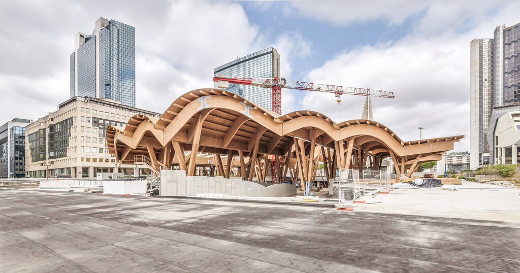 Reveal EMBT's Timber Central Station in Naples