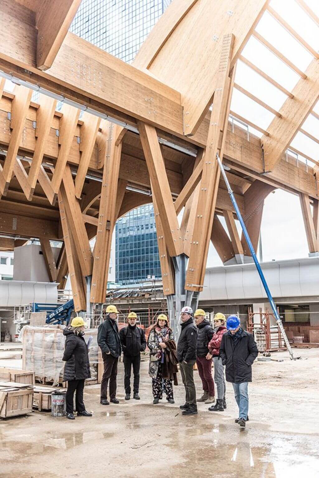 Reveal EMBT's Timber Central Station in Naples