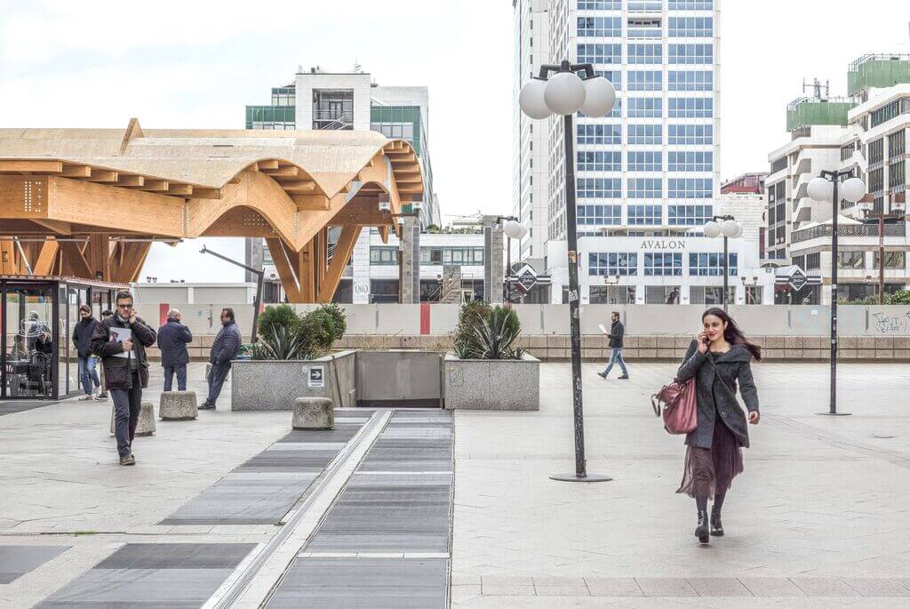 Reveal EMBT's Timber Central Station in Naples