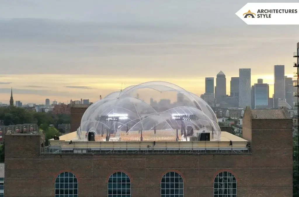 Transparent Dome by Smiljan Radic : A Bubble for Fashion Show