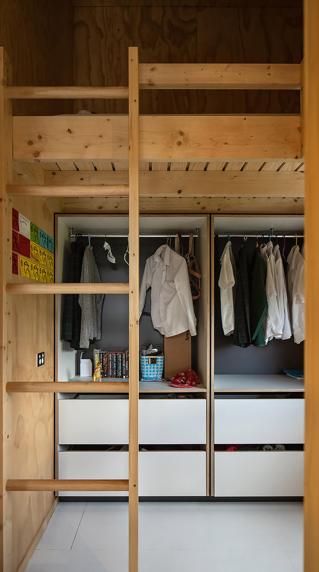 Kowhai House by Rafe Maclean Architects cuboard