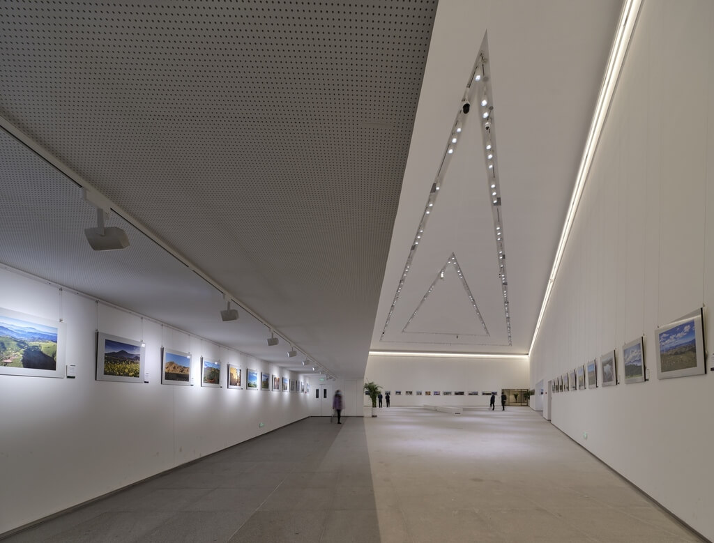 art gallery of Datong Art Museum Foster + Partners
