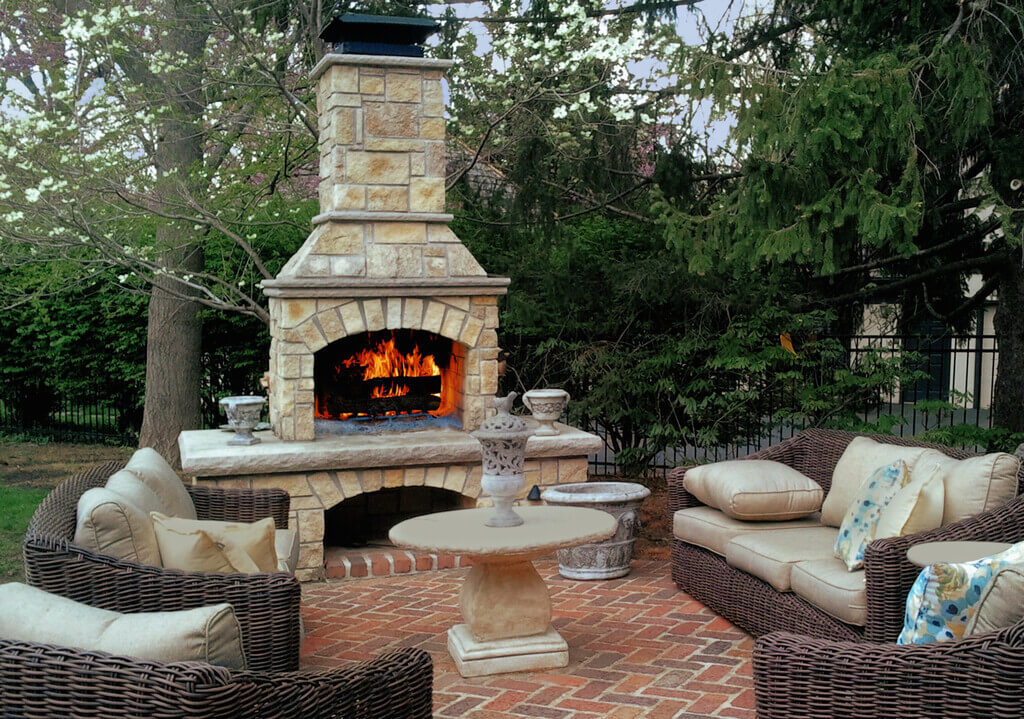 The Rise of the Outdoor Fireplace Explained