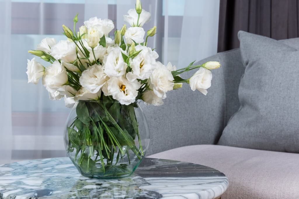 Flowers on Tabletops