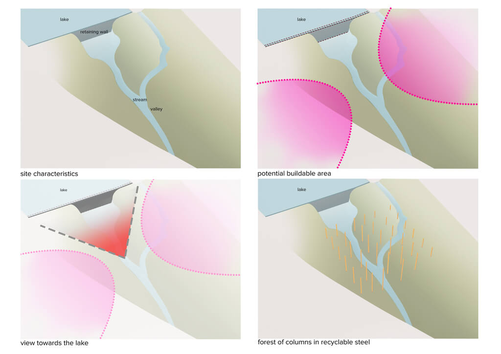 different stages of DevaDhare Dining Space 