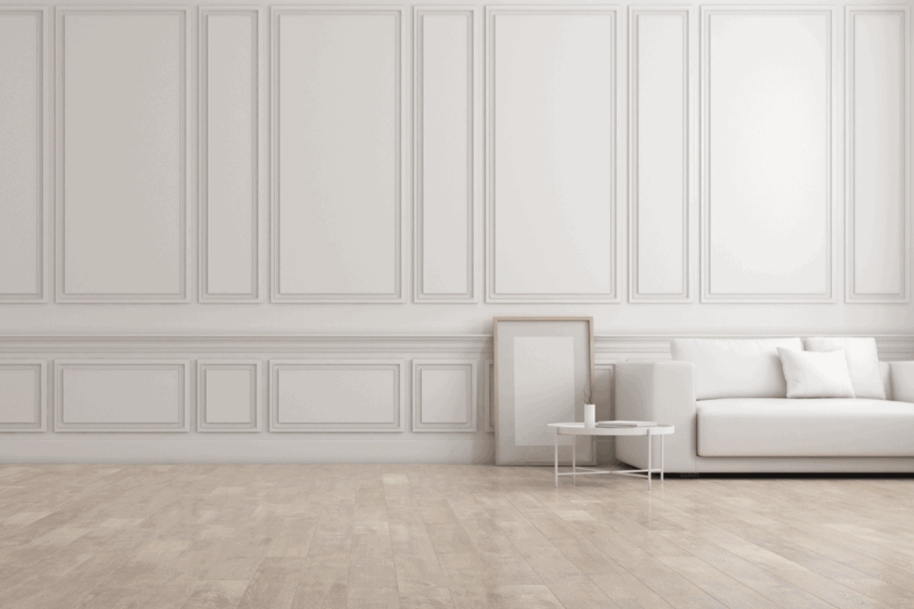 White Wall Paneling